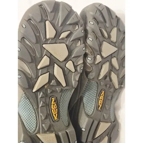 Keen Newport Blue Canvas Slip On Sandals Sz 10 Unisex Hiking  display picture 1